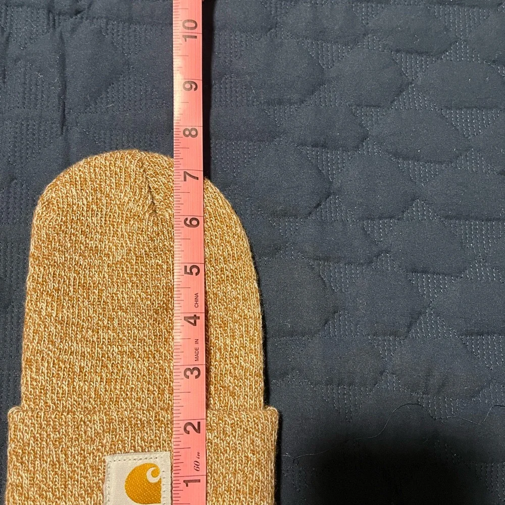 Carhartt Heathered Brown Knit Beanie